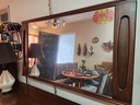1970 Vic Art 9 Drawer Walnut Low Boy Dresser by Victoriaville w/ Mirror
