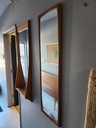 Made In Sweden Teak Wall Mirror