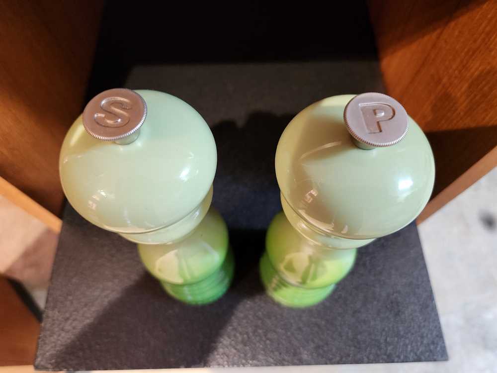 Le Creuset Green Salt & Pepper Mill