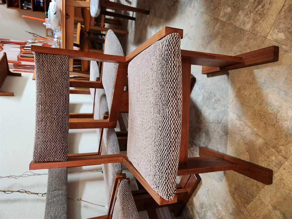 Set of 6 Gangso Mobler Teak Dining Chairs