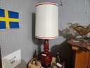 Red Ceramic Lamp