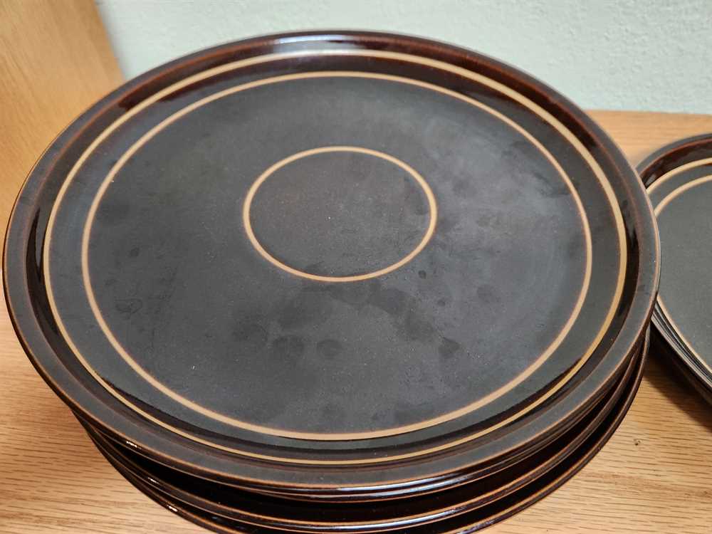 Denby Chocolate Dinner Plate