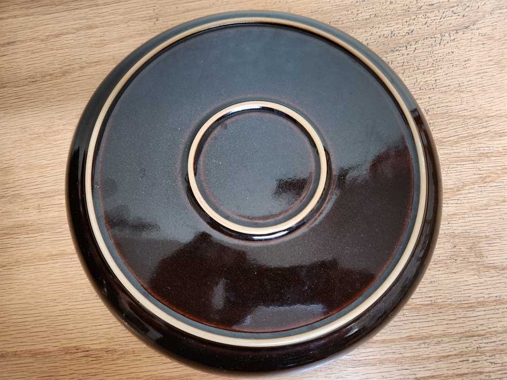 Denby Chocolate Dinner Plate