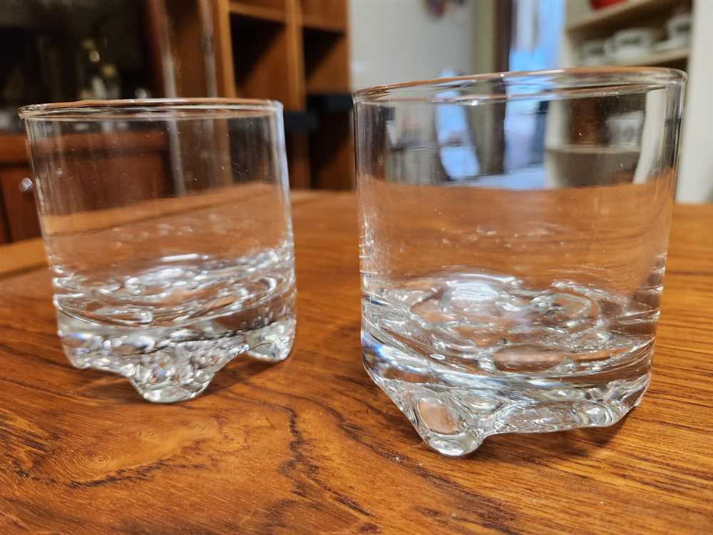 Iittala Gaissa Double Old Fashioned Glass by Tapio Wirkkala