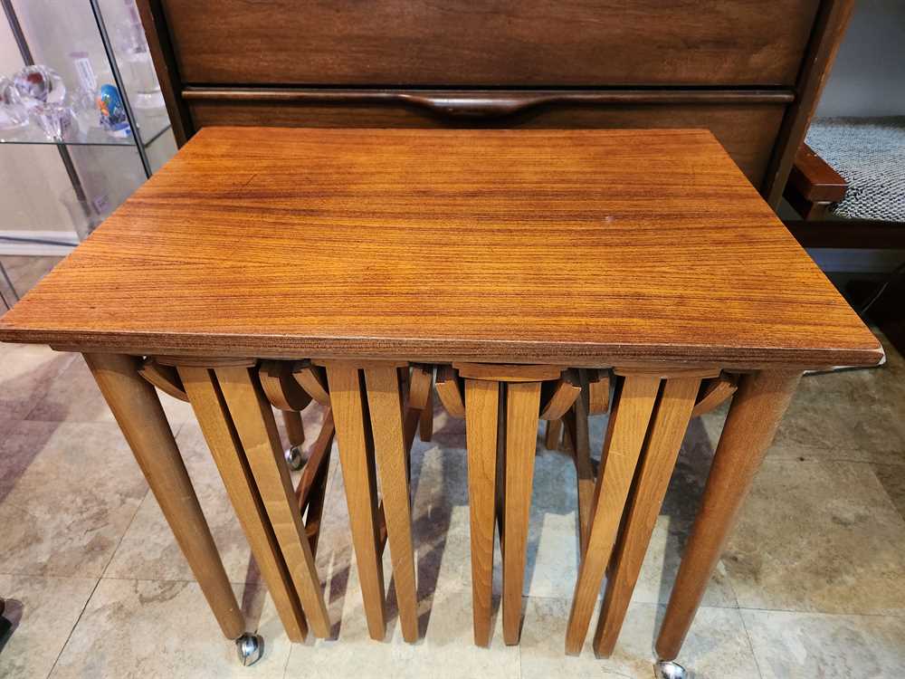Poul Hundevad 5 Piece TV Table Trolley 80s MIY