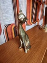 Large Brass Cat