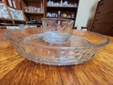 Iittala Flora Divided Platter with Dip Bowl