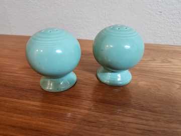 Fiestaware Salt and Pepper Shakers