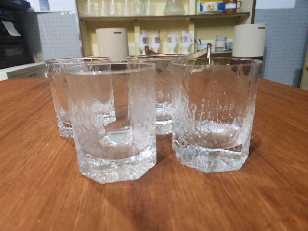 Iittala Finland Kalinka Old Fashioned Glass