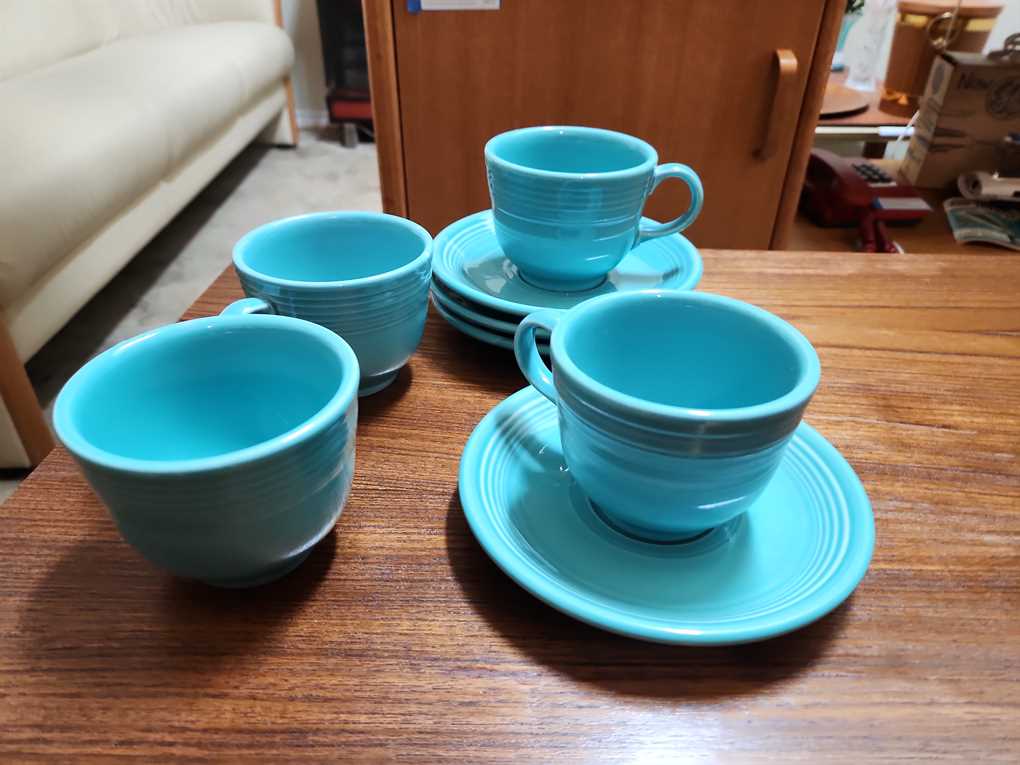 Fiestaware Teacup And Saucer