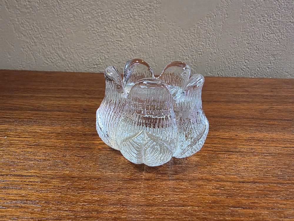 Kosta Boda Small Rosebud Votive Holder