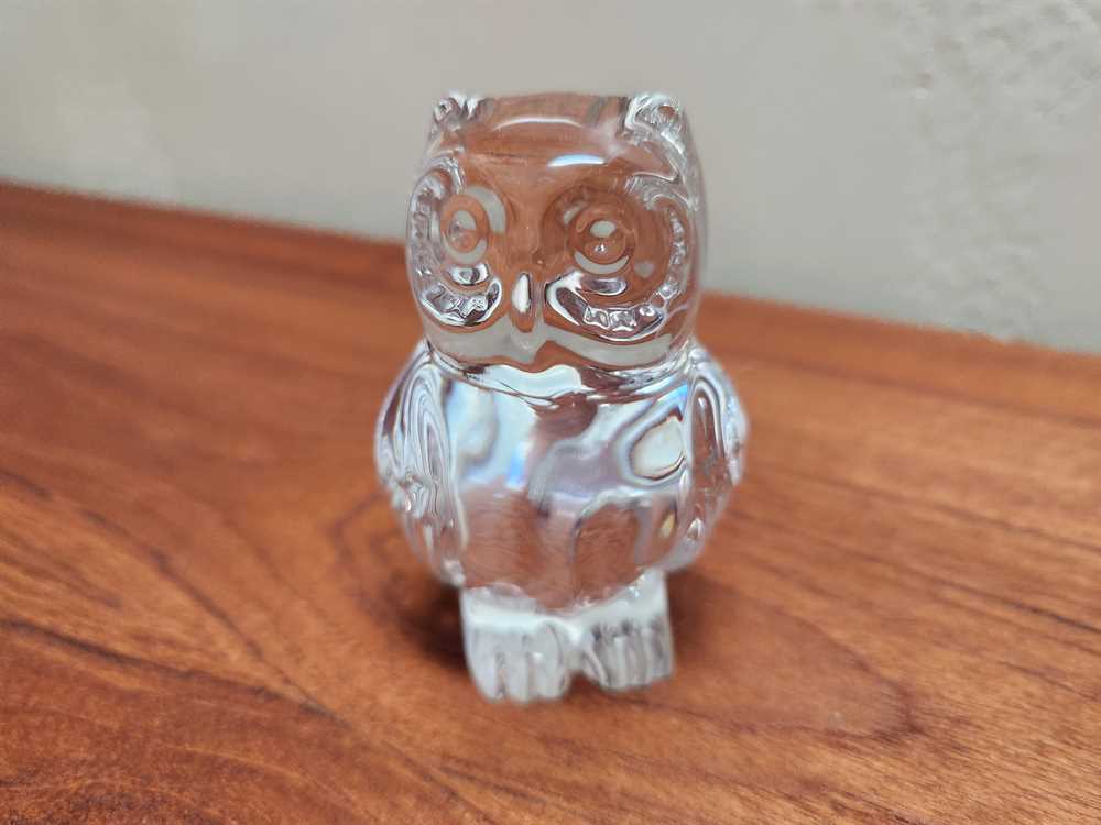 Princess House Crystal Owl