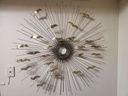 1970s Birds In Flight Torch Art - 42" by Willem Degroot