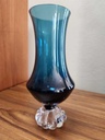 Large Aseda Glasbruk "Cognac" Vase by Bo Borgstrom