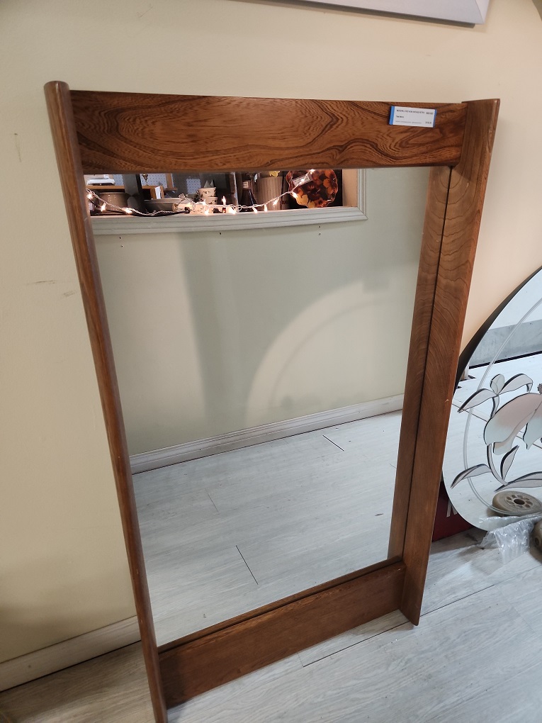 Teak Mirror