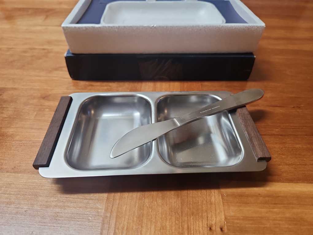 Danish Stainless Pâté Serving Set