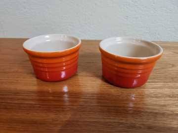 Pair of Le Creuset Ramekins