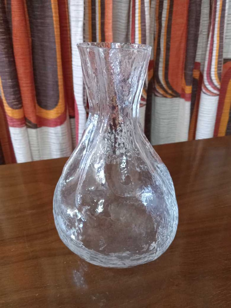 SEA Glasbruk AB Kosta Sweden Small "Sack" Vase