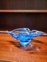 Blue Chalet Glass Basket /Ashtray