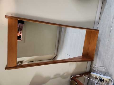 Pedersen & Hansen Denmark Teak Entryway Mirror