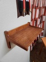 Teak Wall Mount Shelf