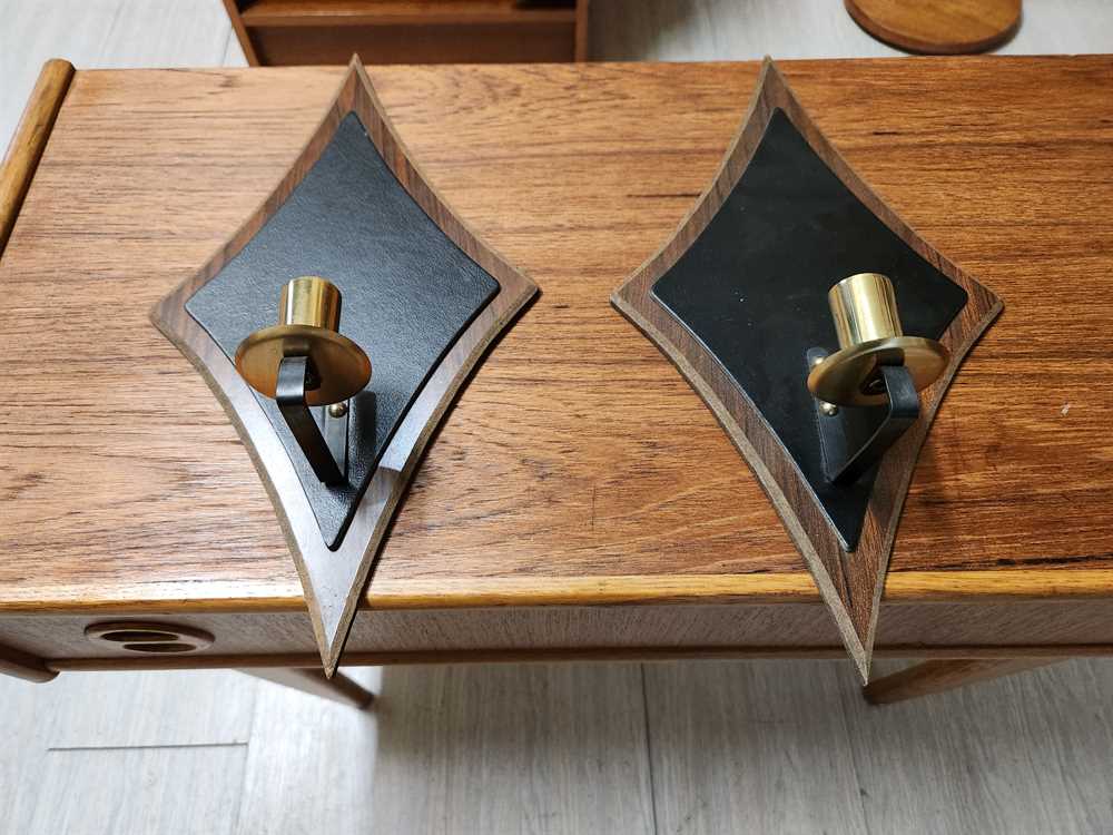 Pair of MCM Wall Sconces