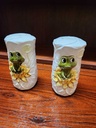 Vintage Simpson Sears Large Frog Salt and Pepper Set