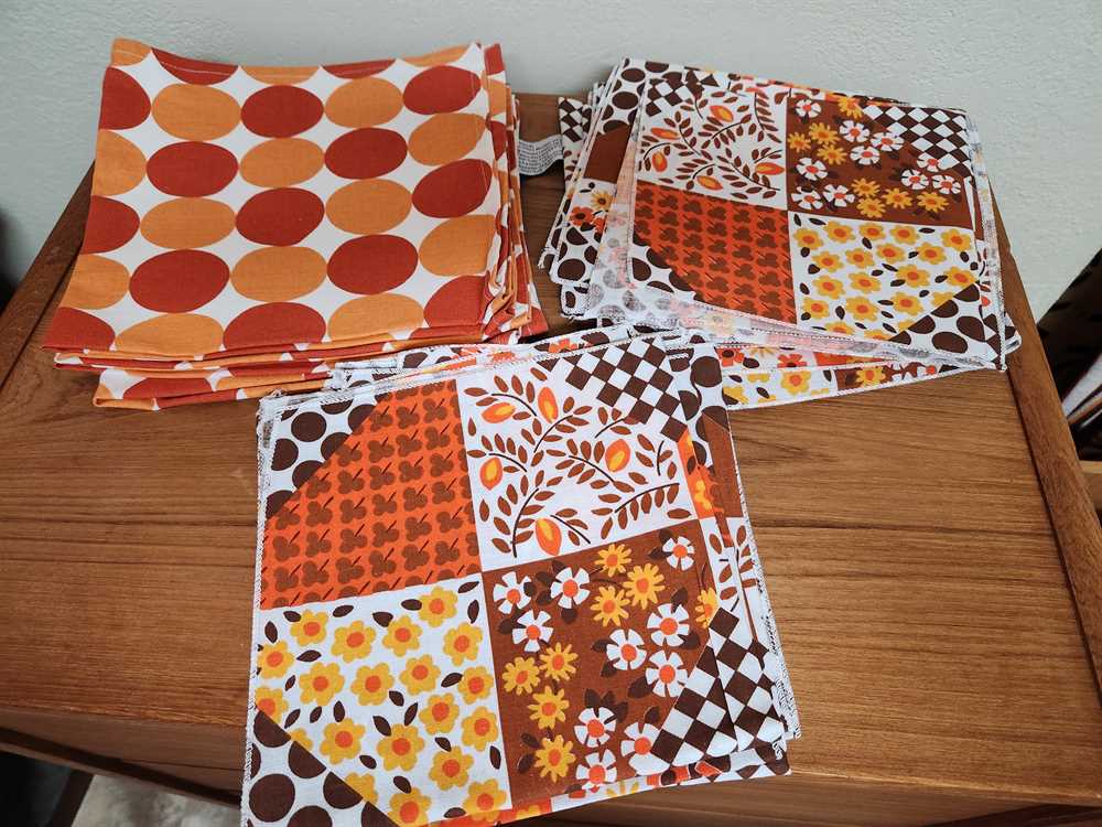 Set of 4 MCM Napkins