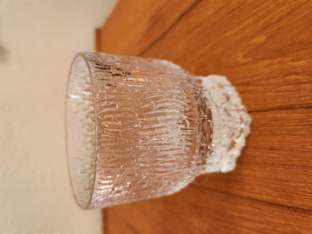 Iittala Finland Aslak Double Old Fashioned Glass