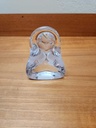 Royal Krona Sweden Small Inuit Girl Paperweight - Signed by Mats Jonasson