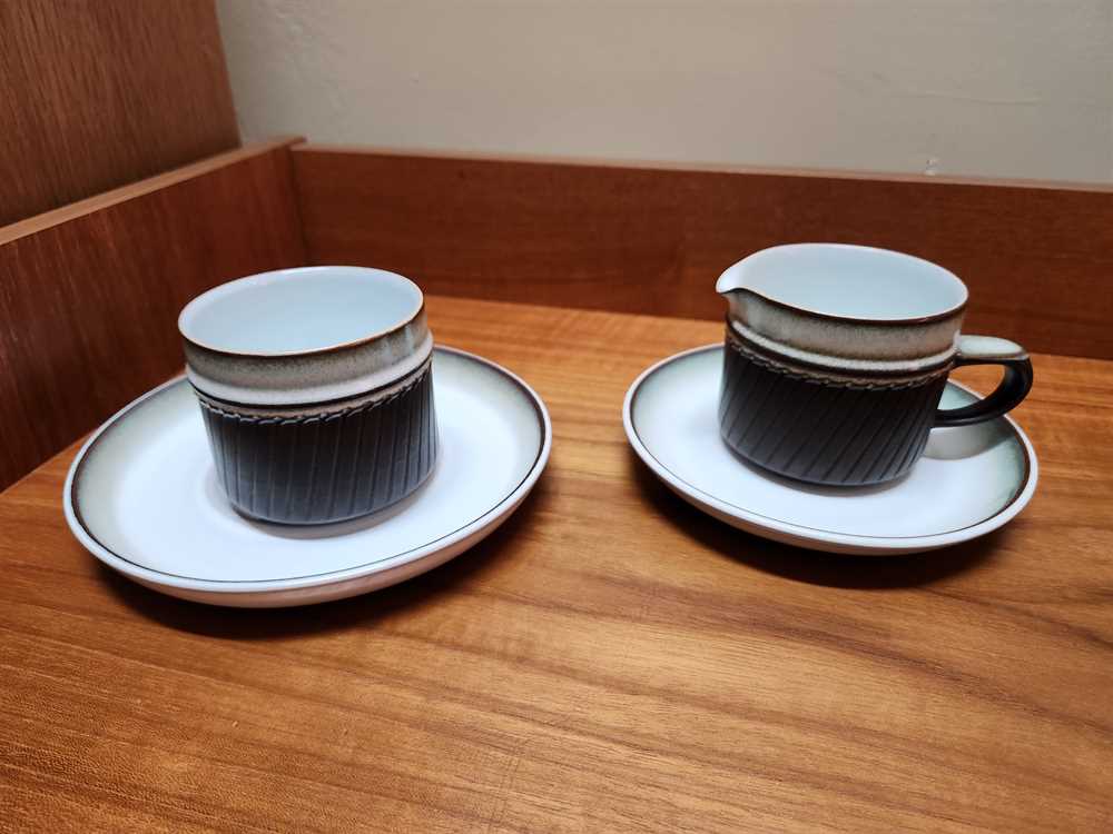 Denby Rondo Cream and Sugar Set