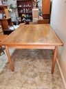 Teak Draw Leaf Table