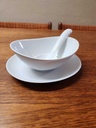 Mikasa Sophisticate Gravy Boat w/ Ladle