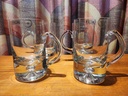 Set of 4 Krosno Poland "Bubble" Beer Mugs