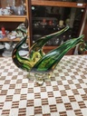 Lorraine Glass Large Art Glass Bird