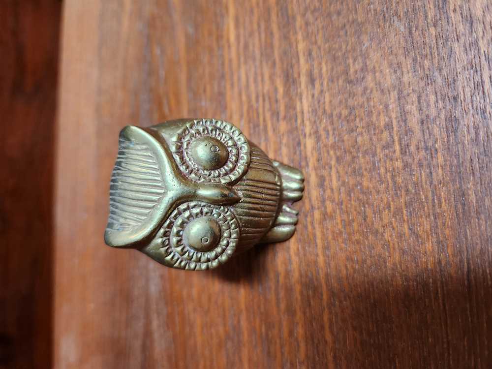 Small Brass Owl