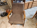 Vintage Walnut Lounge Chair