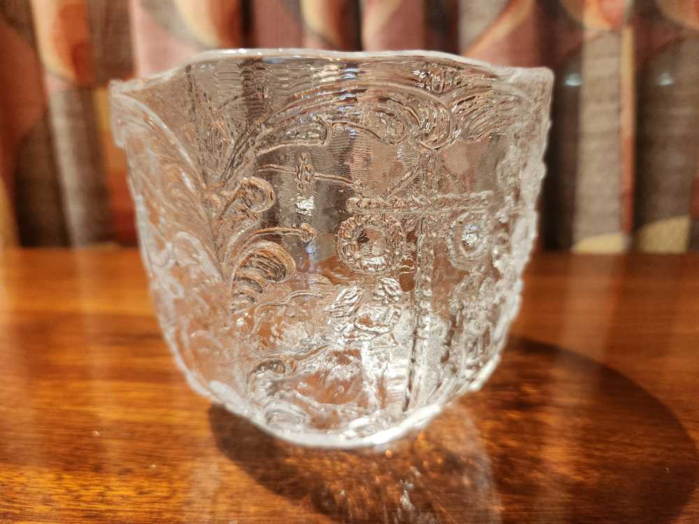 Kosta Boda Folklore Bowl by Kjell Engman