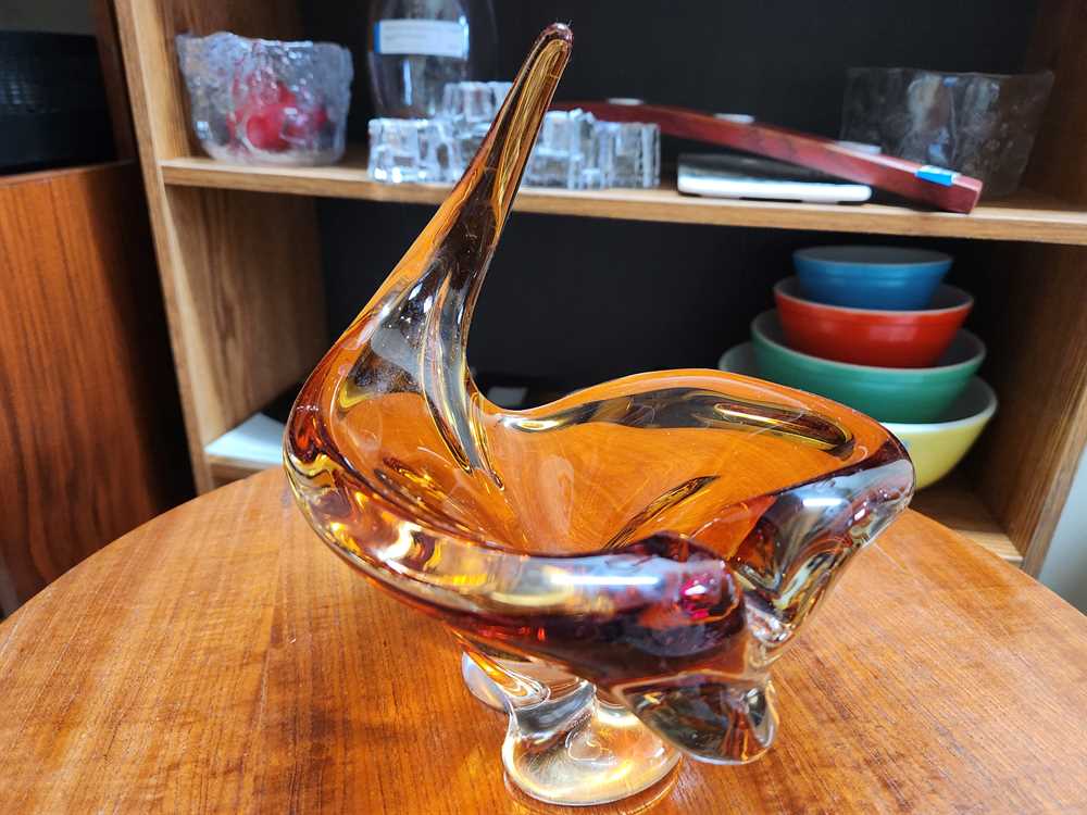 Chalet Glass Basket