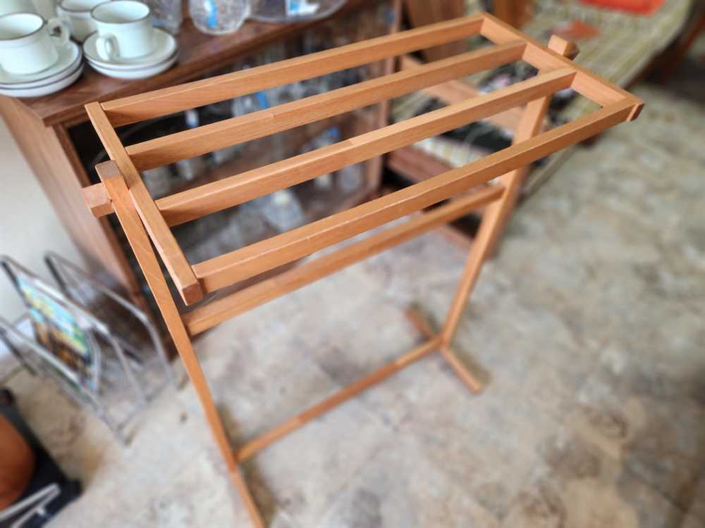 Teak Towel Holder