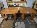 Pair of Trioh  Denmark Solid Teak End Tables