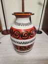 West German Pottery Extra Large Fat Lava Vase