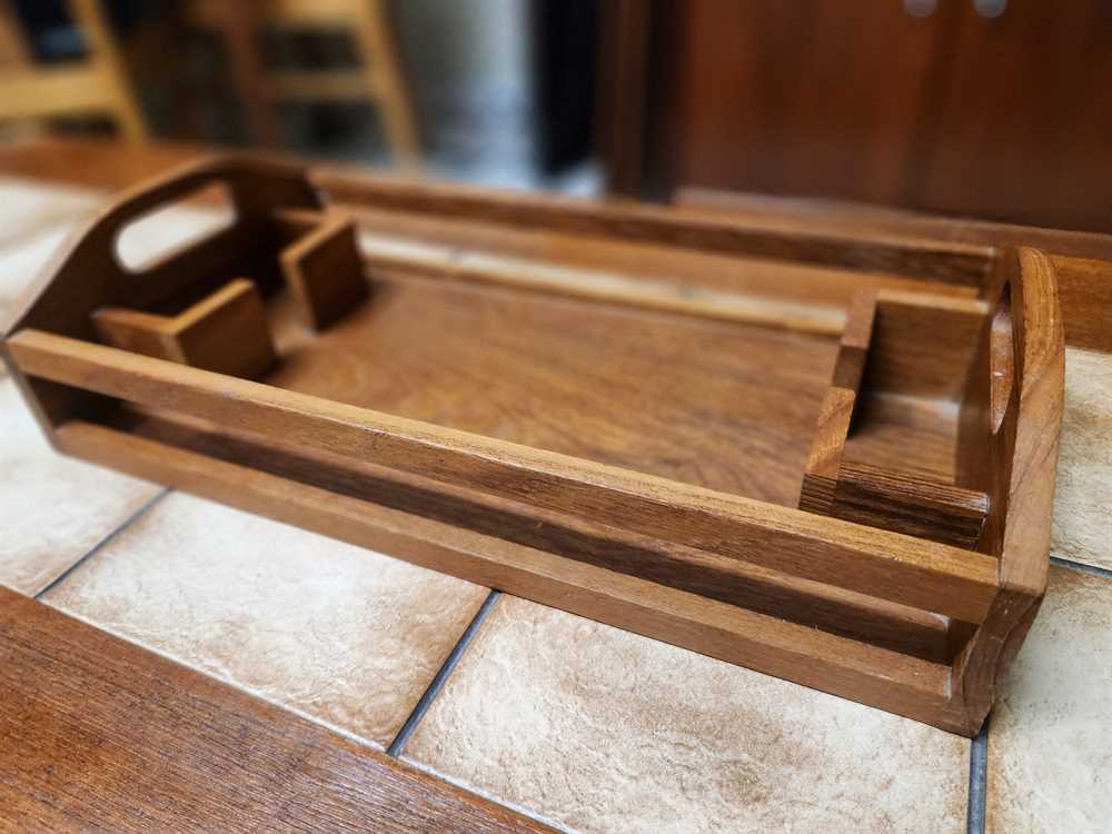 Dolphin Brand Teak Serving Tray