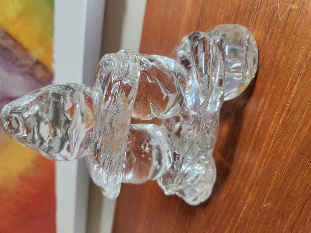 Glass Inukshuk by Calgary Artist Brian J. Kelk