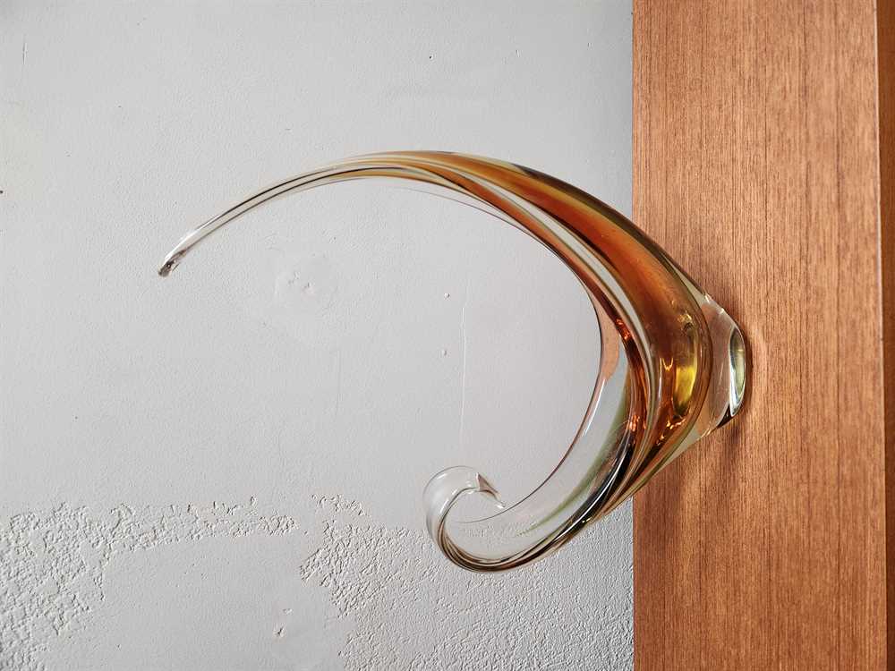 Large Continental Glass (Calgary) Basket - Clear/Green/Amber