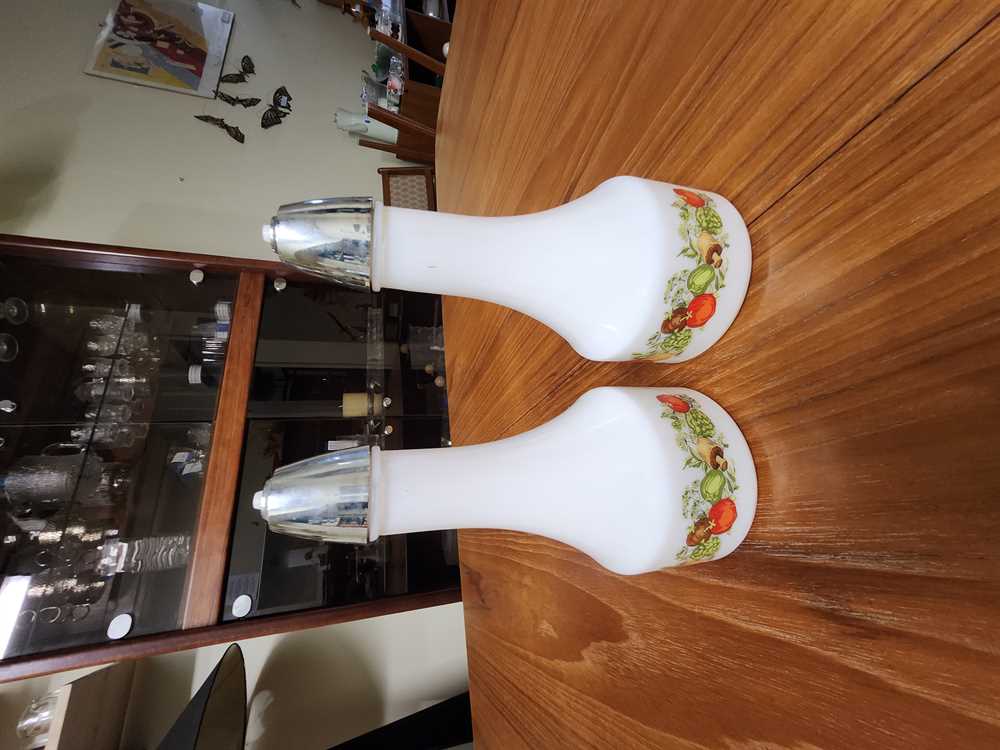 Pair Gemco Spice Of Life Oil & Vinegar Cruets
