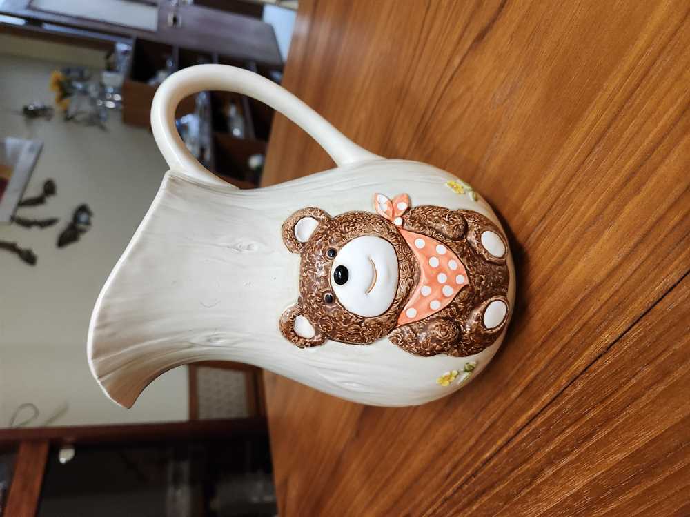 Otagiri Japan Teddy Bear Pitcher