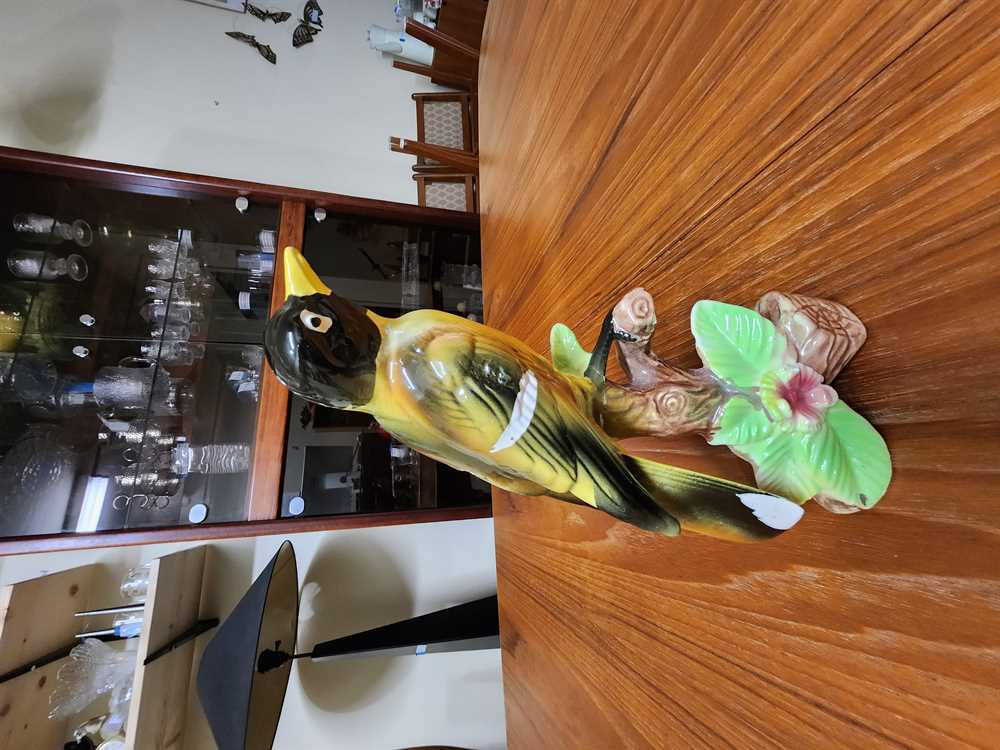 Vintage Japanese Ceramic Oriole