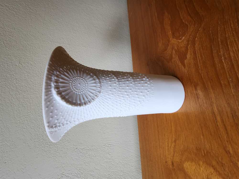 West German Pottery Kaiser Vase #601-23 Signed by M Frey