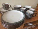 16 Piece Set Denby Jet - Stripes & Skyline